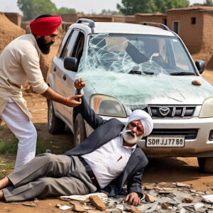 क्यों हुआ सरपंच पति पर हमला ?
