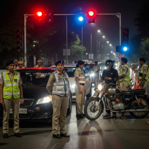 गुरुग्राम की सड़कों पर ‘शराबी ड्राइवरों’ की शामत! पुलिस के शिकंजे में फंसे 611 वाहन चालक