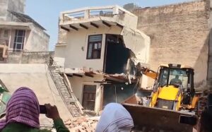गुरुग्राम में अपराधी के ठिकाने पर चला प्रशासन का डंडा, सामने आई बड़ी वजह