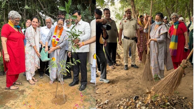 गुरुग्राम के इस वार्ड में अचानक क्यों पहुंचीं मेयर ?