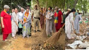 गुरुग्राम के इस वार्ड में अचानक क्यों पहुंचीं मेयर ?