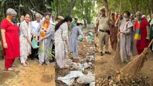 गुरुग्राम के इस वार्ड में अचानक क्यों पहुंचीं मेयर ?