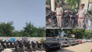 गुरुग्राम में बिना नंबर प्लेट दौड़ रहे थे वाहन, पुलिस ने चलाया बड़ा अभियान