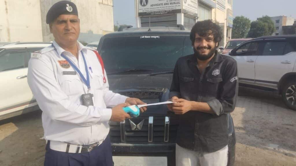 गुरुग्राम में ट्रैफिक पुलिस का बड़ा एक्शन! 7 दिन में करोड़ो रुपये का जुर्माना!