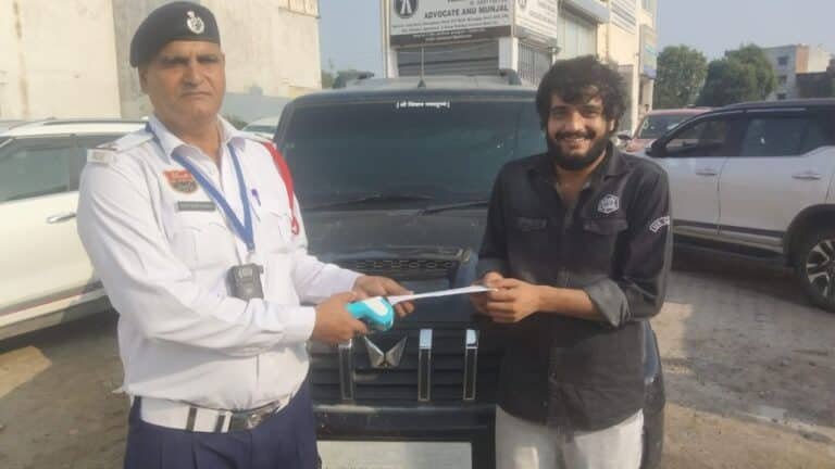 गुरुग्राम में ट्रैफिक पुलिस का बड़ा एक्शन! 7 दिन में करोड़ो रुपये का जुर्माना!